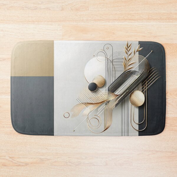 Item preview, Gold, anthracite elegant modern design image abstract designed and sold by LLSGermany.