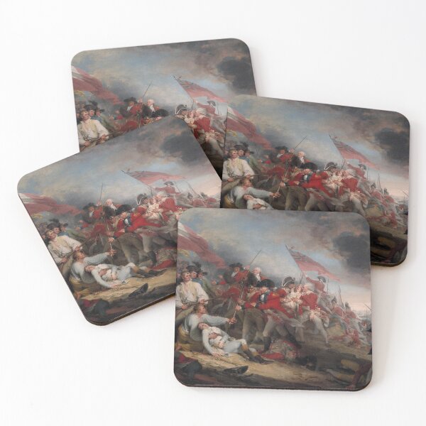 Item preview, The Battle of Bunker Hill by John Trumbull designed and sold by CampbellPrints.