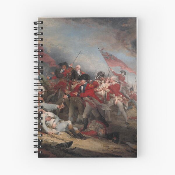 Item preview, The Battle of Bunker Hill by John Trumbull designed and sold by CampbellPrints.