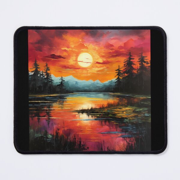 Item preview, Sunset Over Lake Reflections designed and sold by codestealth.