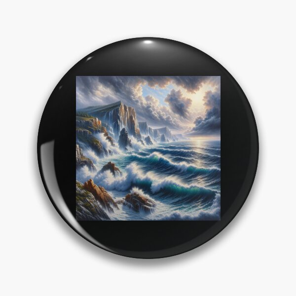 Item preview, Majestic Ocean Fury designed and sold by BestArtByArvind.