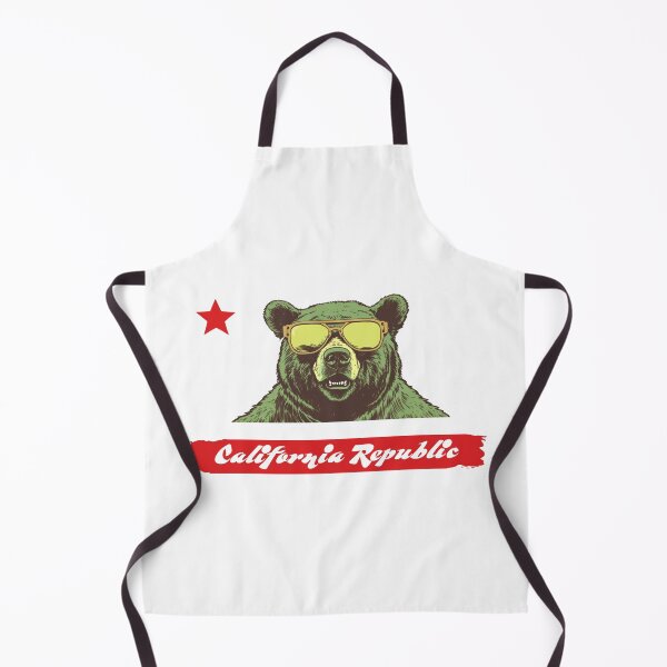 Item preview, California Republic - Bear in Sunglasses designed and sold by Mythic Legends Digital.