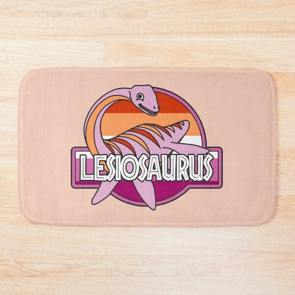 Item preview, Lesiosaurus The Lesbian Plesiosaurus Pridosaur designed and sold by Pridosaurs.
