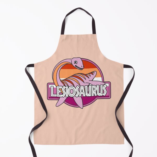 Item preview, Lesiosaurus The Lesbian Plesiosaurus Pridosaur designed and sold by Pridosaurs.