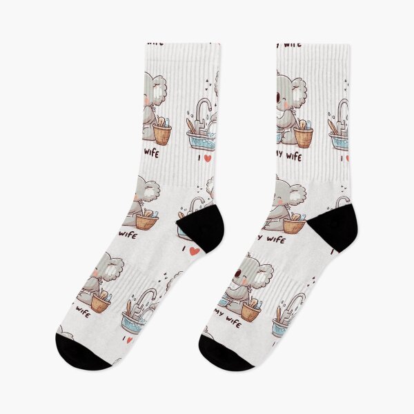 Item preview, I Love My Wife Koala designed and sold by LemuellTrends.
