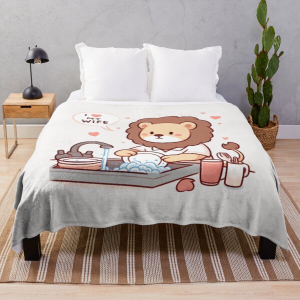 Item preview, I Love My Wife Lion designed and sold by LemuellTrends.