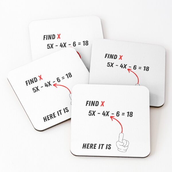 Item preview, funny find x equation here it is designed and sold by Thespacerocket.