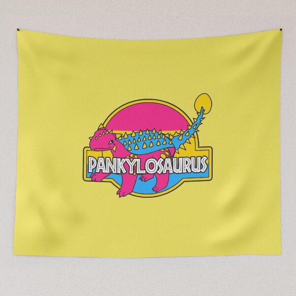 Item preview, Pankylosaurus The Pansexual Ankylosaurus Pridosaur designed and sold by Pridosaurs.