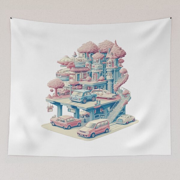 Item preview, Future pastel house designed and sold by TheRealmWithin.
