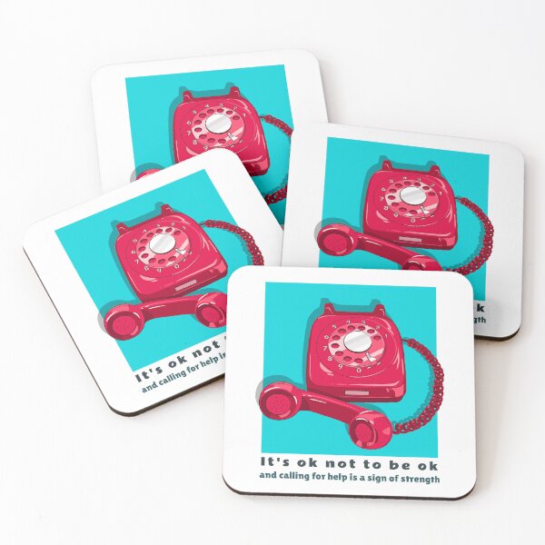 Item preview, It's ok not to be ok and calling for help is a sign of strength designed and sold by Designsbyeliane.