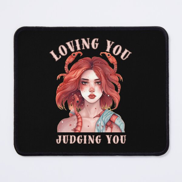Item preview, Loving You, Judging You. scorpio funny designed and sold by ZodiacWonders.
