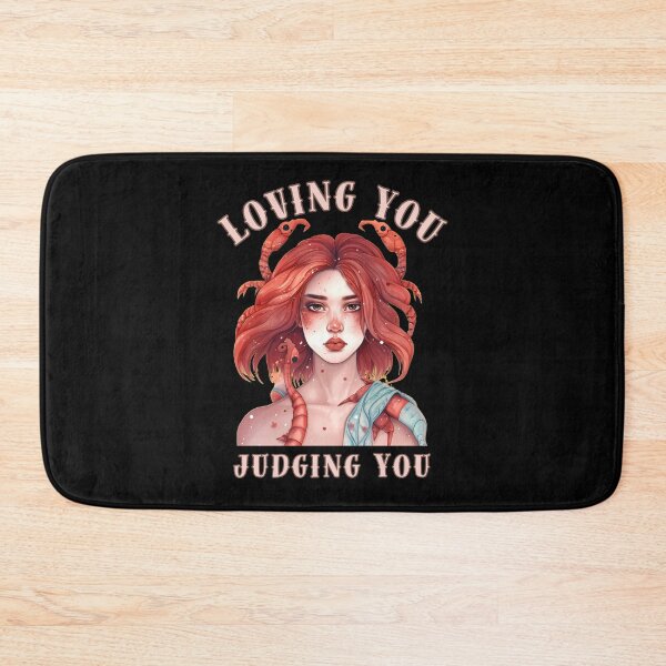 Item preview, Loving You, Judging You. scorpio funny designed and sold by ZodiacWonders.