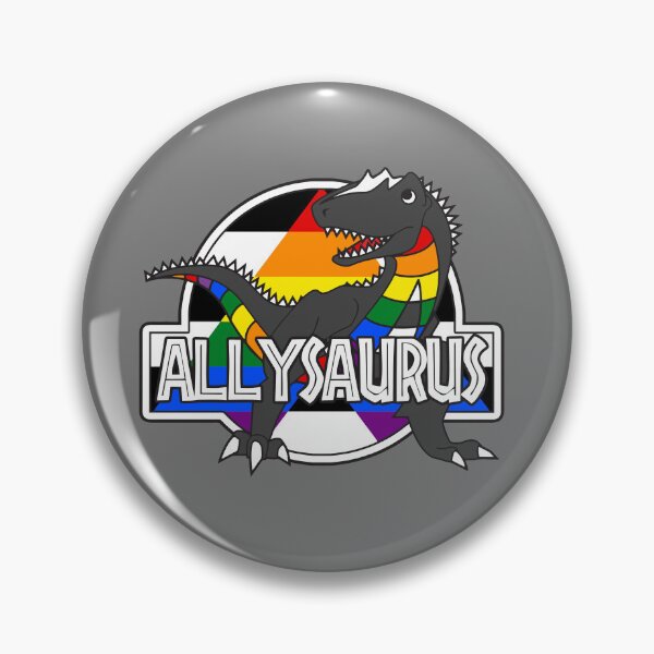 Item preview, Allysaurus The Allosaurus Ally Pridosaur designed and sold by Pridosaurs.