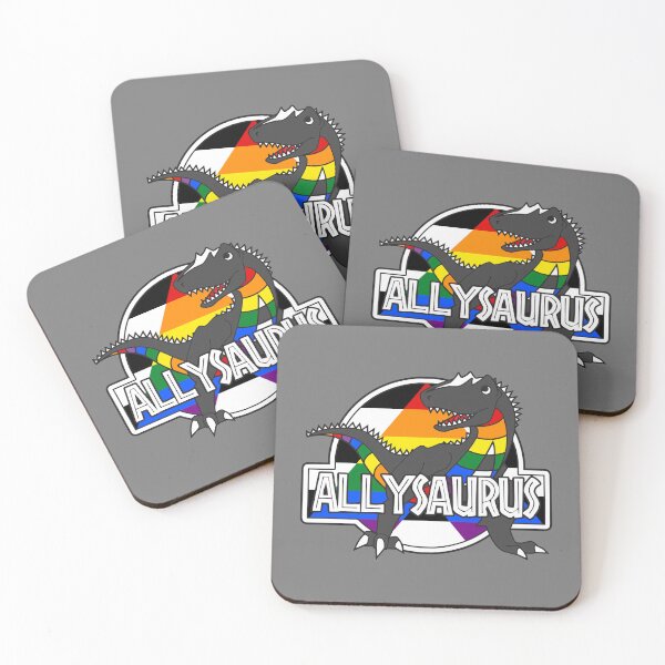 Item preview, Allysaurus The Allosaurus Ally Pridosaur designed and sold by Pridosaurs.