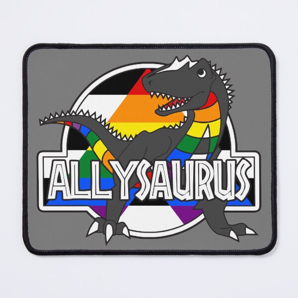 Item preview, Allysaurus The Allosaurus Ally Pridosaur designed and sold by Pridosaurs.