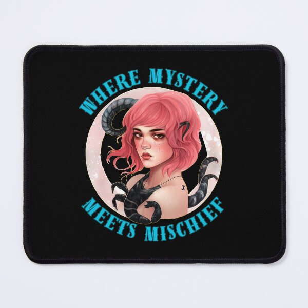 Item preview, Where Mystery Meets Mischief. scorpio traits, designed and sold by ZodiacWonders.