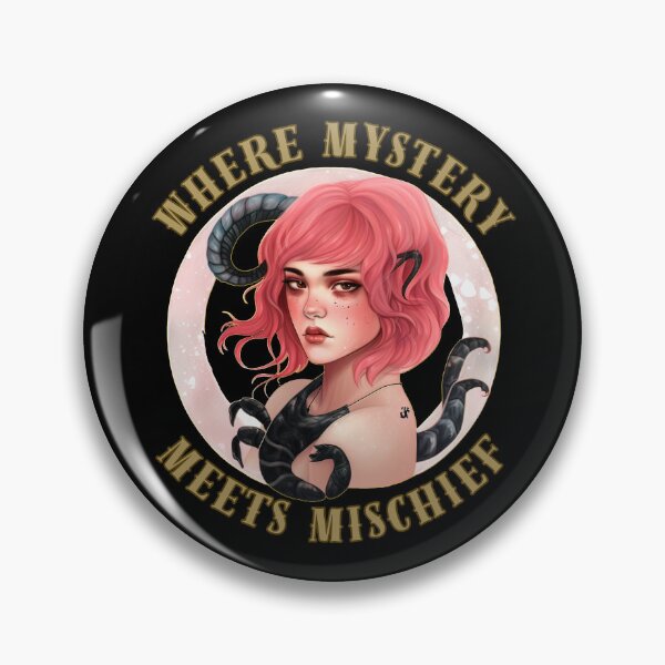 Item preview, Where Mystery Meets Mischief. scorpio symbol designed and sold by ZodiacWonders.