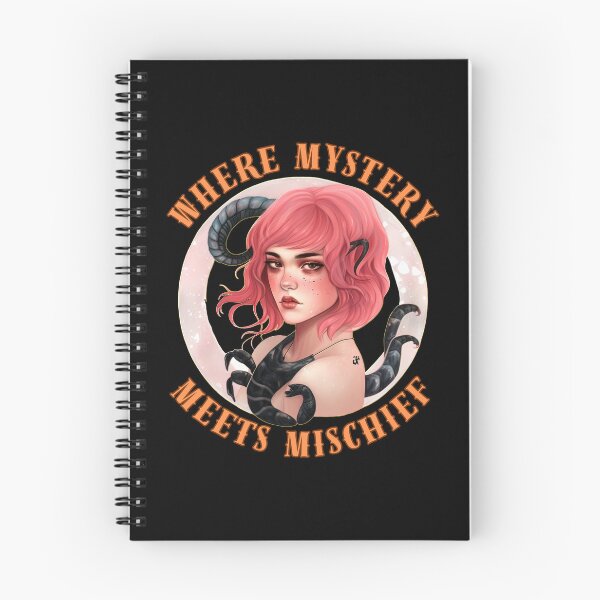 Item preview, Where Mystery Meets Mischief. scorpio november designed and sold by ZodiacWonders.
