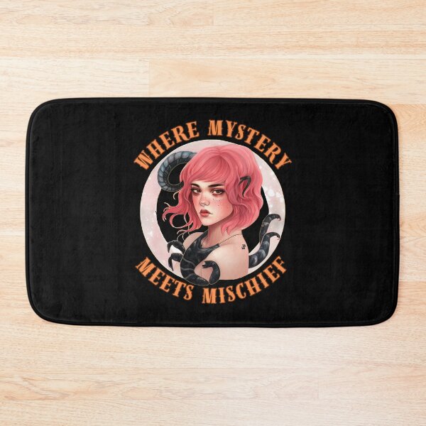 Item preview, Where Mystery Meets Mischief. scorpio november designed and sold by ZodiacWonders.