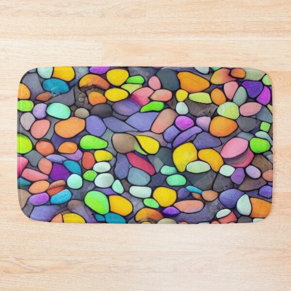 Item preview, Abstract Colorful Pebble Pattern designed and sold by calibrit.