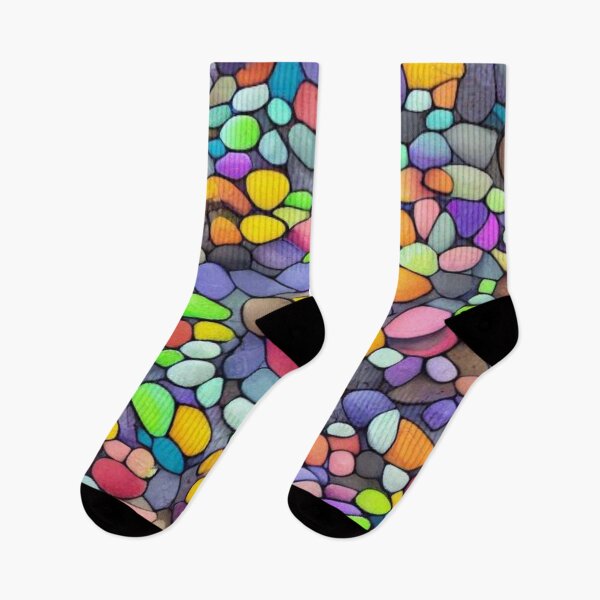 Item preview, Abstract Colorful Pebble Pattern designed and sold by calibrit.