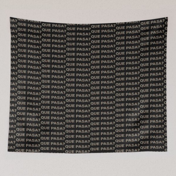 Item preview, "What's happening?" or “What's Up?” Funny Spanish Word designed and sold by La Loca.