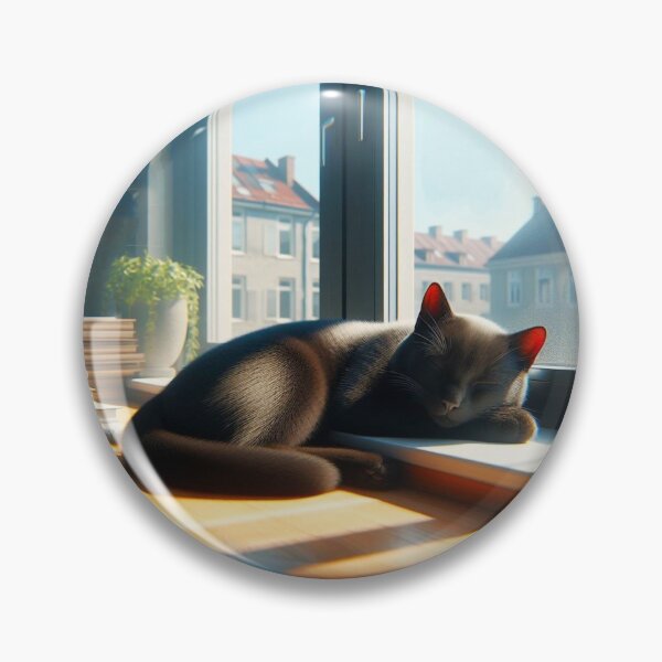 Item preview, sleeping cat. designed and sold by growing-mom.