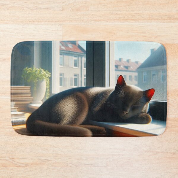 Item preview, sleeping cat. designed and sold by growing-mom.