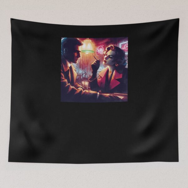 Item preview, Neo Noir Vintage Detective and Femme Fatale designed and sold by RESToRAPTOR.