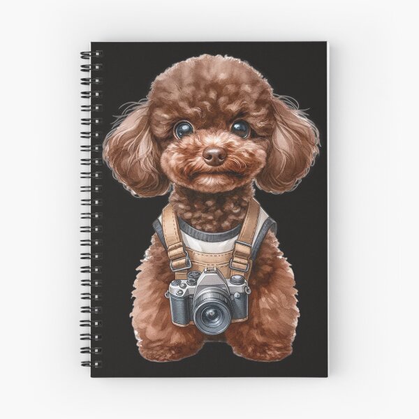 Item preview, Poodle Photographer with a Camera  designed and sold by toypoodlemom.
