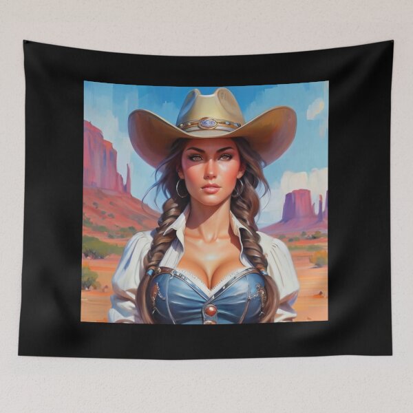 Item preview, Cowgirl designed and sold by ArtCraftLab.