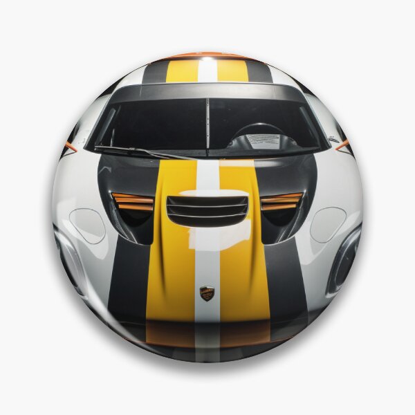 Item preview, A sleek, high-performance racing car with vibrant racing stripes designed and sold by joyfulk8.