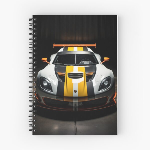 Item preview, A sleek, high-performance racing car with vibrant racing stripes designed and sold by joyfulk8.