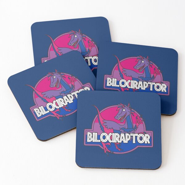Item preview, Bilociraptor The Bisexual Velociraptor Pridosaur designed and sold by Pridosaurs.