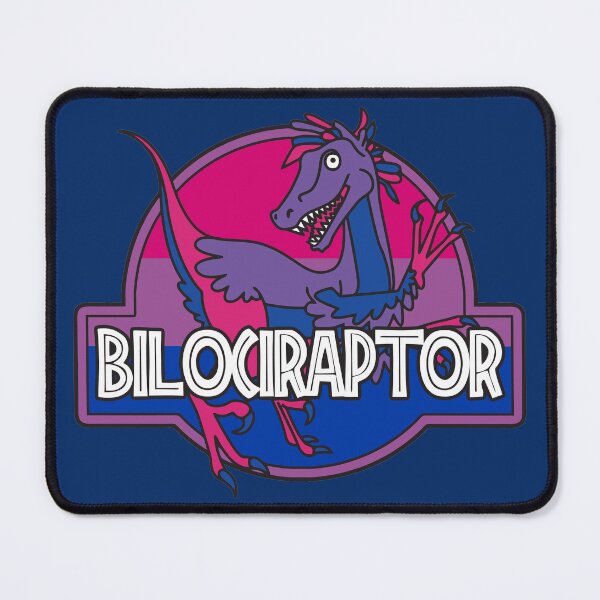 Item preview, Bilociraptor The Bisexual Velociraptor Pridosaur designed and sold by Pridosaurs.