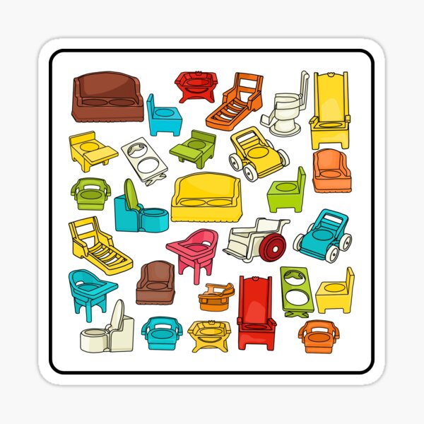 Item preview, Have A Seat Furniture All Over Print designed and sold by Unhinged Heather.