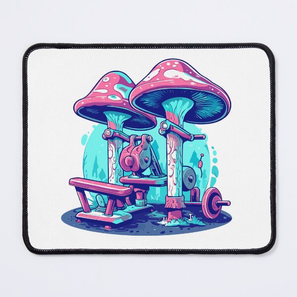 Item preview, Mushroom gym maschine designed and sold by TheRealmWithin.