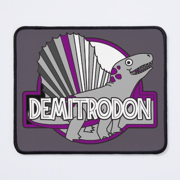 Item preview, Demitrodon The Demissexual Dimetrodon Pridosaur designed and sold by Pridosaurs.