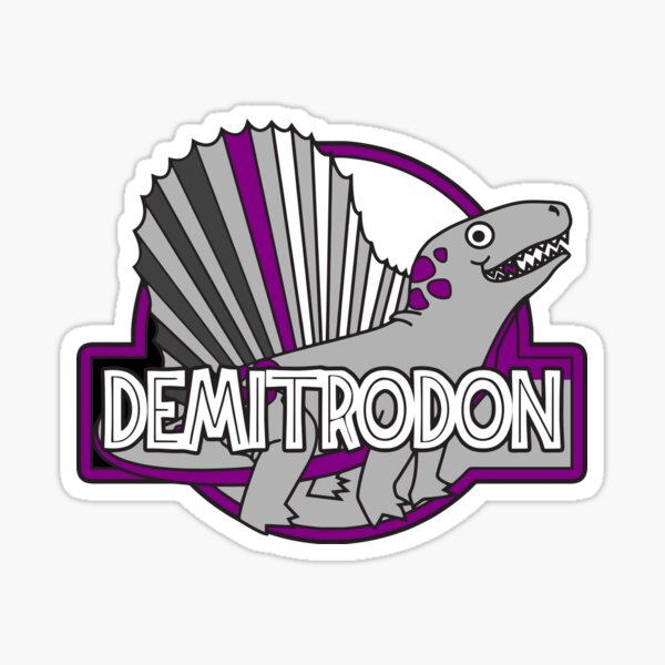 Artikel-Vorschau von Demitrodon Der halbsexuelle Dimetrodon Pridosaurier, designt und verkauft von Pridosaurs.