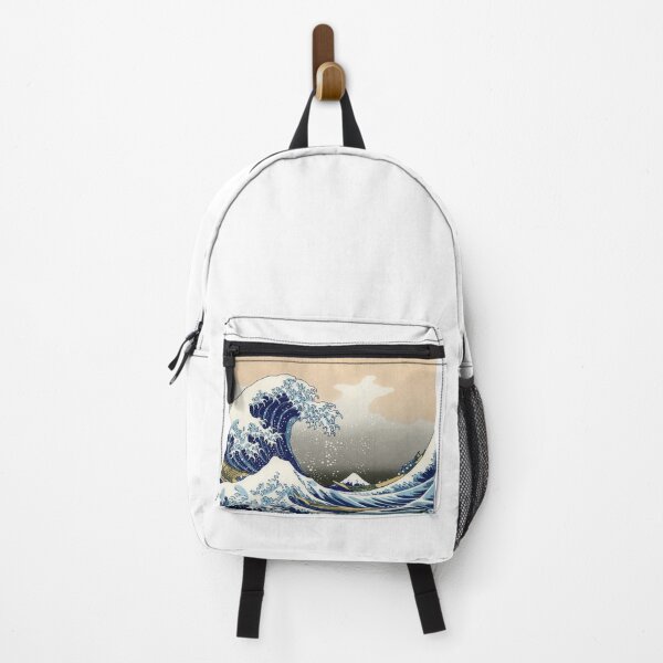 Item preview, Japanese Storm with Waves Tossing Ships Vaporwave Art designed and sold by kylmllr101684.