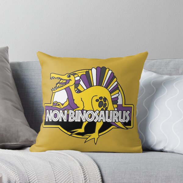 Item preview, Non Binosaurus The Non Binary Spinosaurus Pridosaur designed and sold by Pridosaurs.