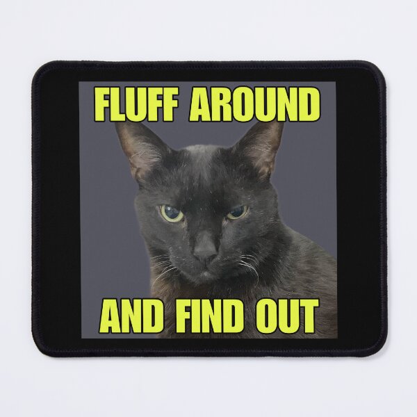 Item preview, Fluff Around and Find Out designed and sold by MannyShop.