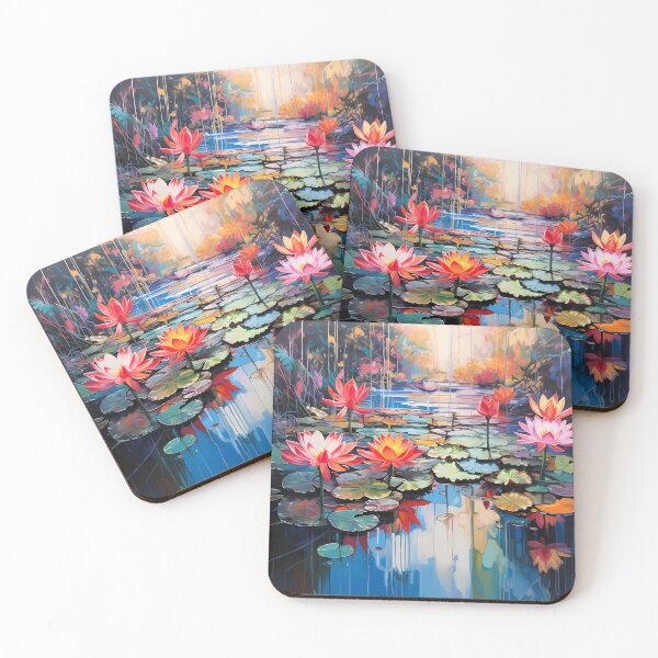 Item preview, Lotus-Filled Lily Pond designed and sold by codestealth.