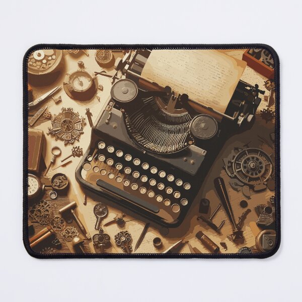 Item preview, Warm Keys Melody: Vintage Writing Ambiance designed and sold by Artaverse.