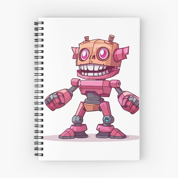 Item preview, Pink robot designed and sold by TheRealmWithin.