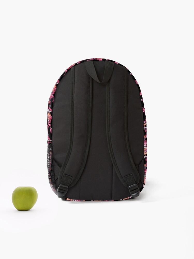 Thumbnail 2 of 3, Backpack, Pink robot designed and sold by TheRealmWithin.