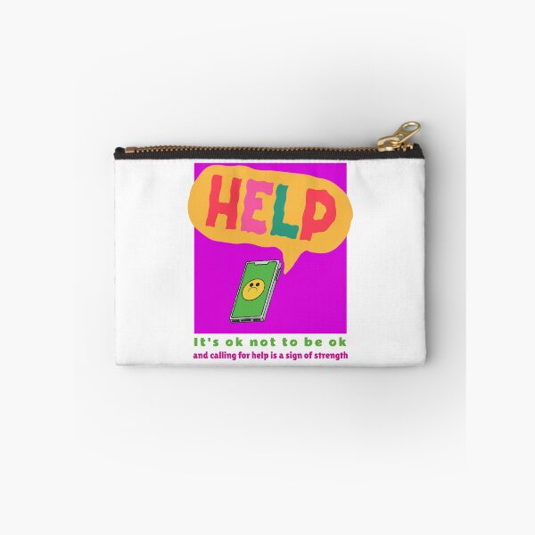 Item preview, It's ok not to be ok and calling for help is a sign of strength designed and sold by Designsbyeliane.