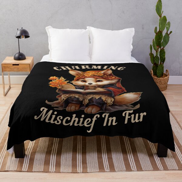 Item preview, Charming Mischief In Fur. cool fox designed and sold by FoxVibes.