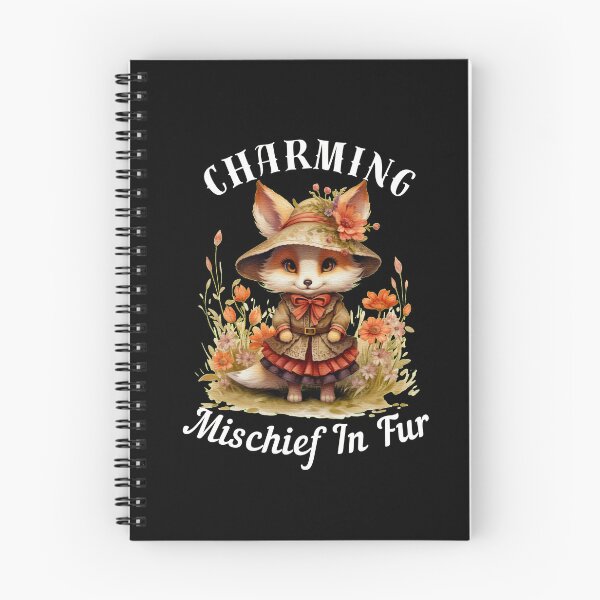 Item preview, Charming Mischief In Fur. fox quote designed and sold by FoxVibes.