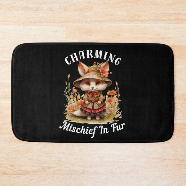 Item preview, Charming Mischief In Fur. fox quote designed and sold by FoxVibes.
